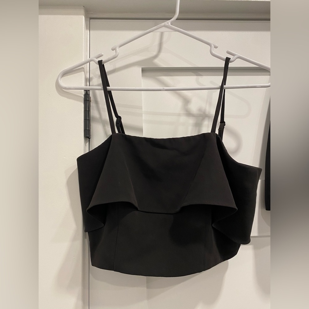 Gianni bini set size 2 top and skirt are black